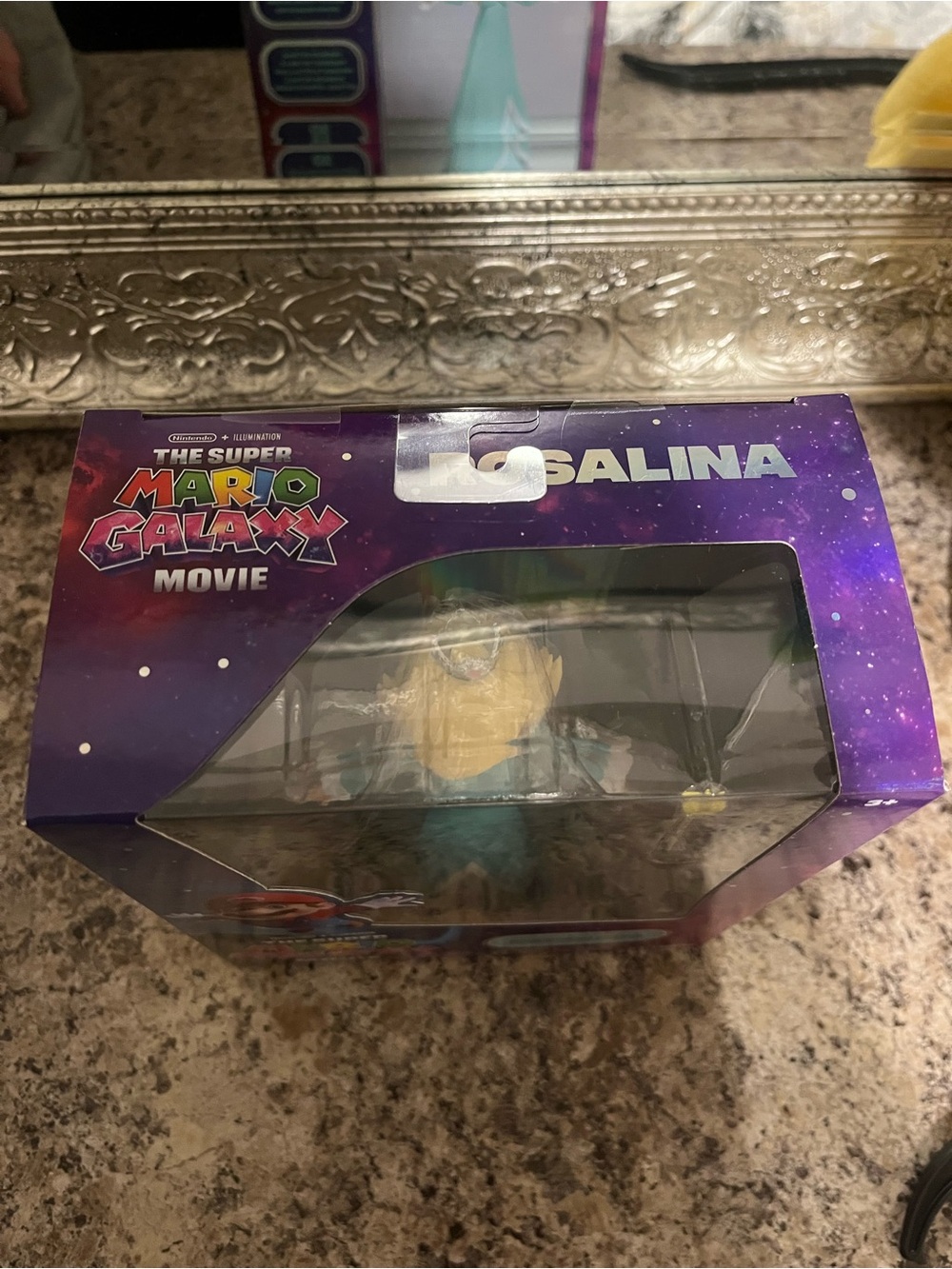 Nintendo Super Mario World Rosalina Figure in Light Blue & Brand New Sealed Toy - Picture 6 of 12